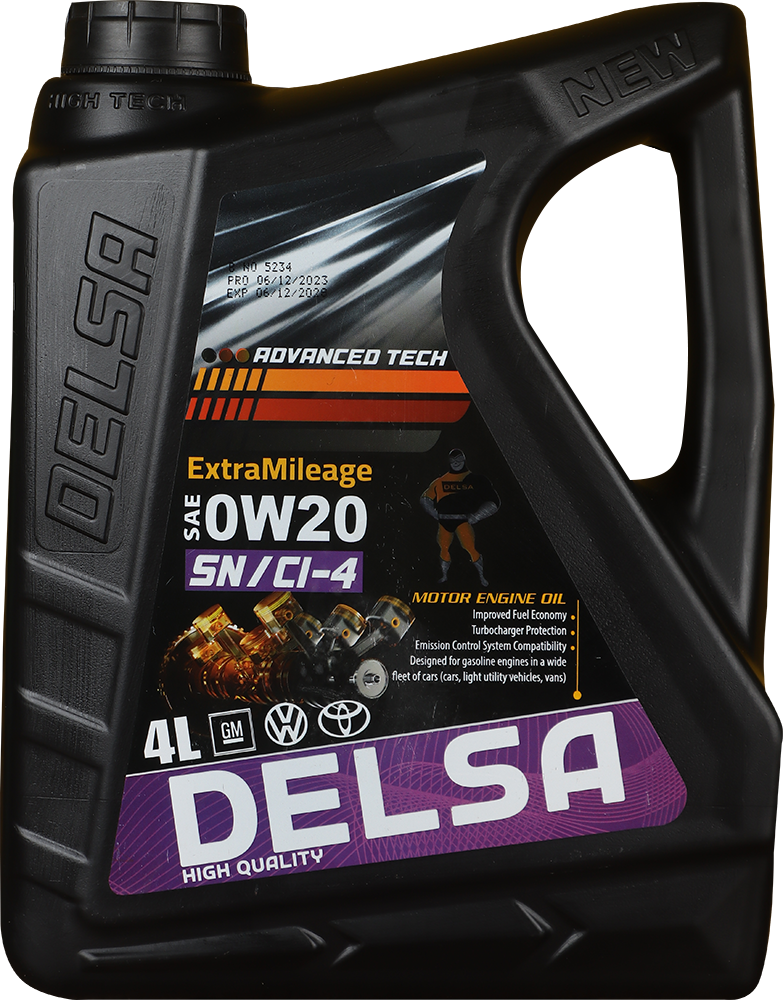 Delsa SAE 0W20 4L